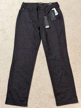 Liverpool Knit Slim Pants — Charcoal